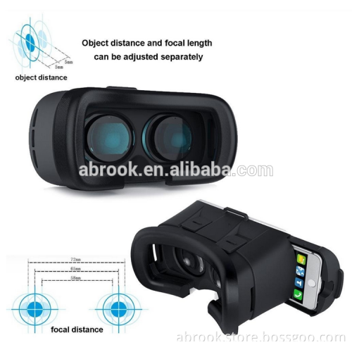 3D vr case 2016 New premium vr case for 3d movies / vr headset With Remote Bluetooth Control / vr box OEM